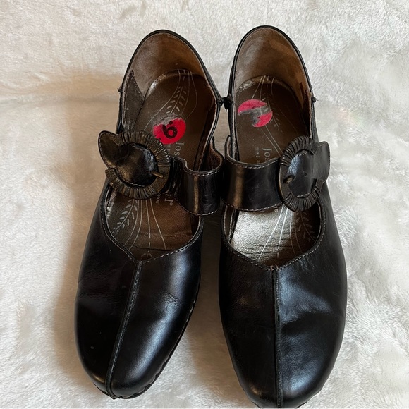 Josef Seibel Leather Maryjane Pump Shoe - Picture 2 of 9